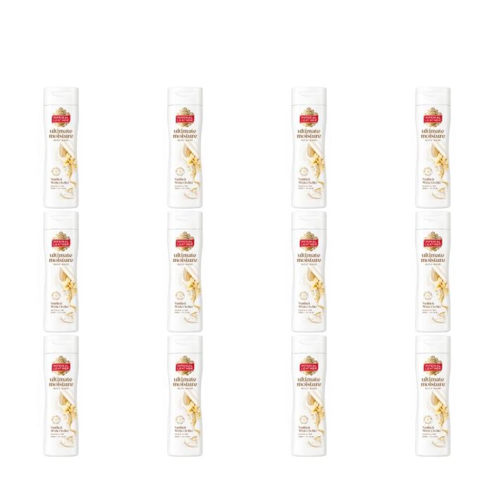 Imperial Leather Ultimate Moisture Vanilla & White Orchid Body Wash 225ml - Pack of 12