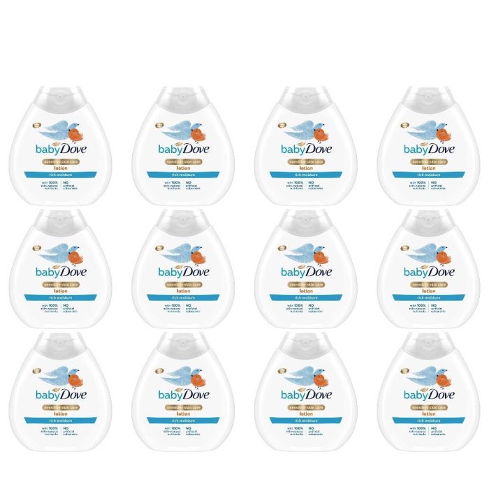 Dove Baby Rich Moisture Body Lotion 200ml - Pack of 12