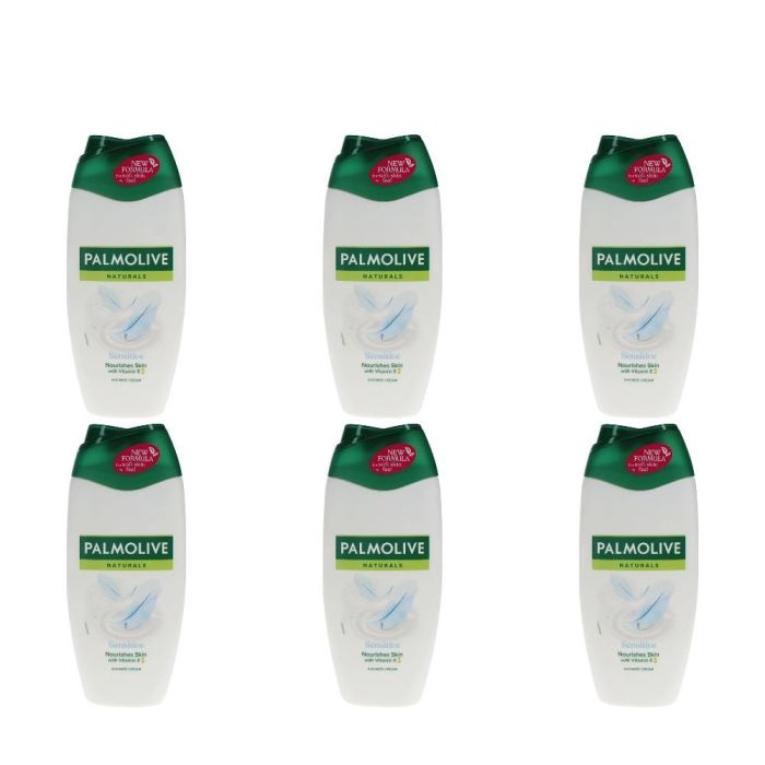 Palmolive Sensitive Shower Gel 250ml - Pack of 6