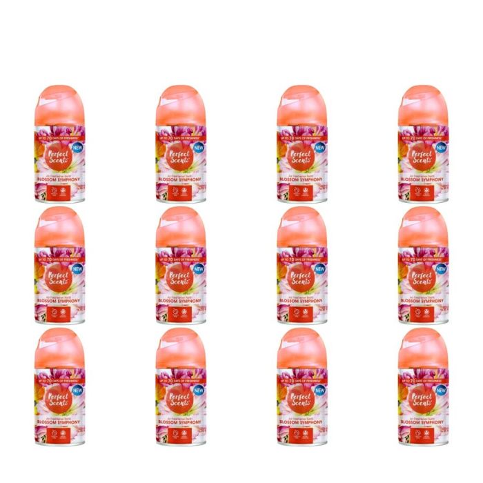 Perfect Scents Blossom Symphony Automatic Air Freshener Refill 250ml - Pack of 12
