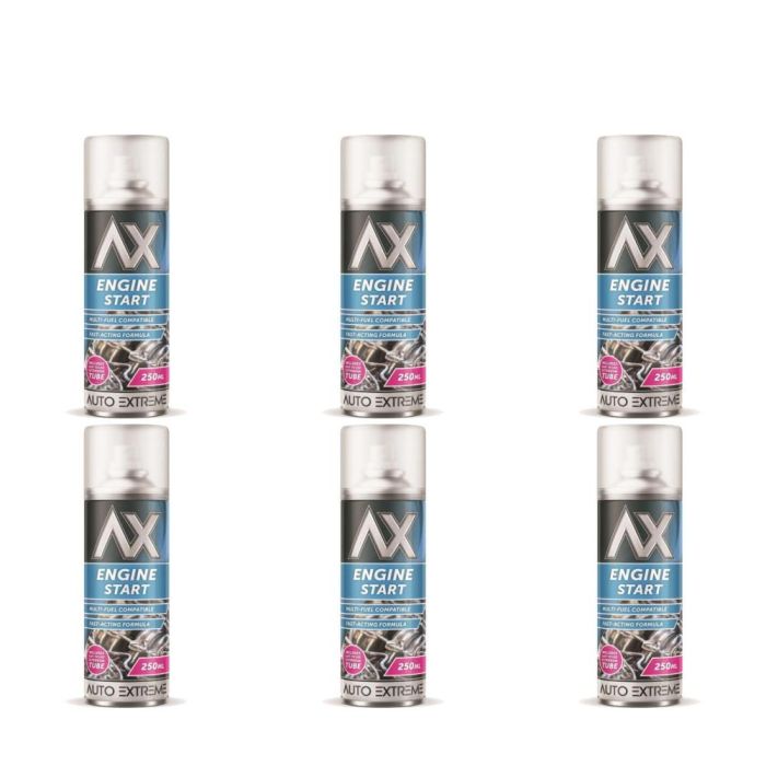Auto Extreme Engine Start Spray 250ml - Pack of 6