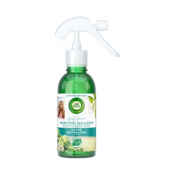 Air Wick Morning Meadow Jasmine & Green Apple Odour Spray 236 ML - Pack of 6