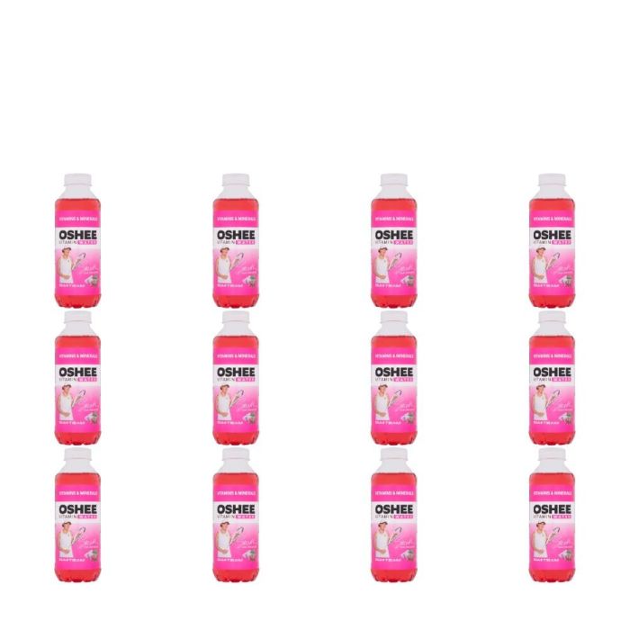 Oshee Red Grape & Dragonfruit Vitamin Water 555ml - Pack of 12