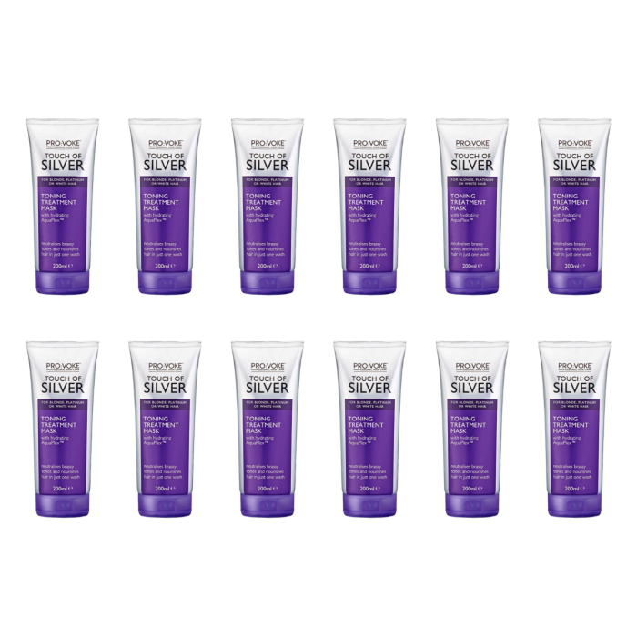 PROVOKE Touch of Silver Toning Treatment Mask 200ml - Pack of 12
