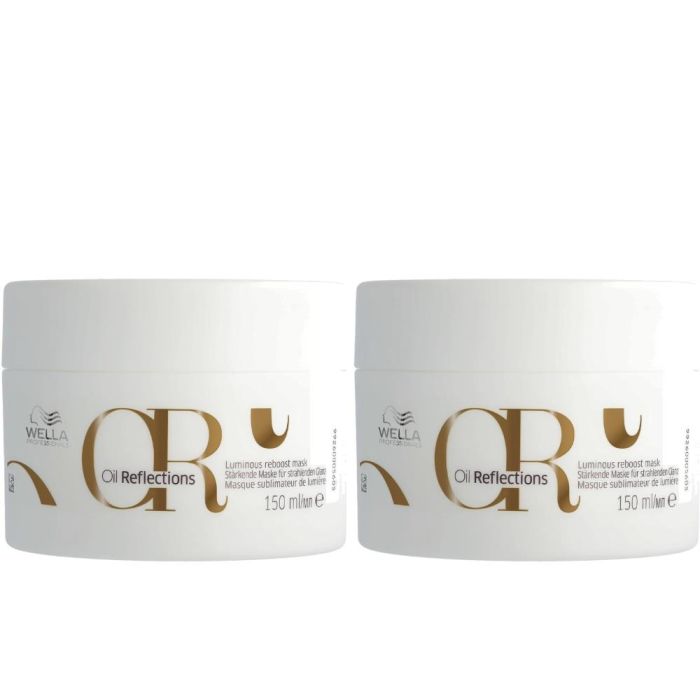 Wella Professionals Oil Reflections Hair Mask 150ml - Pack of 2