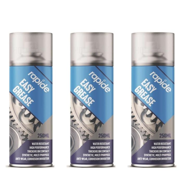Rapide Easy Grease Spray 250ml - Pack of 3