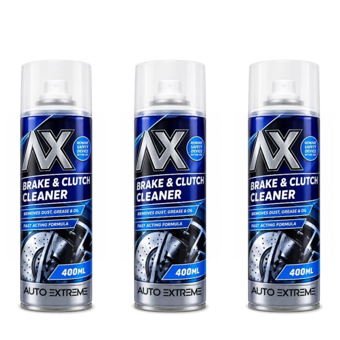 Auto Extreme Clutch Brake Cleaner Spray 400ml - Pack of 3