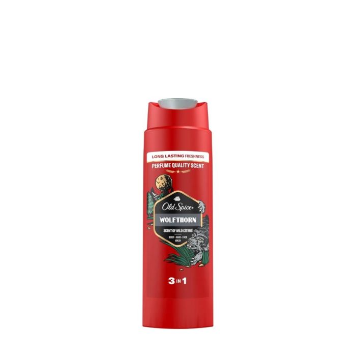 Old Spice Wolfthorn 3 in 1 Shower Gel 400ml