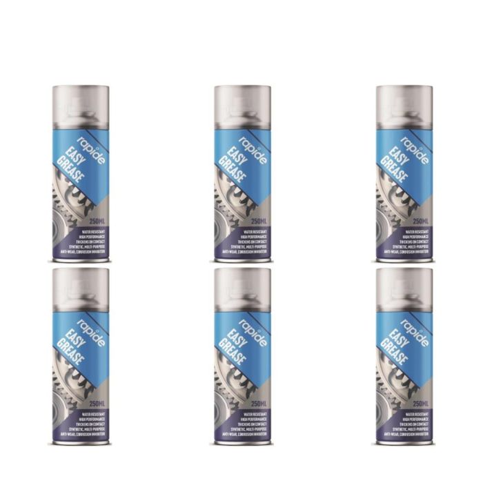 Rapide Easy Grease Spray 250ml - Pack of 6