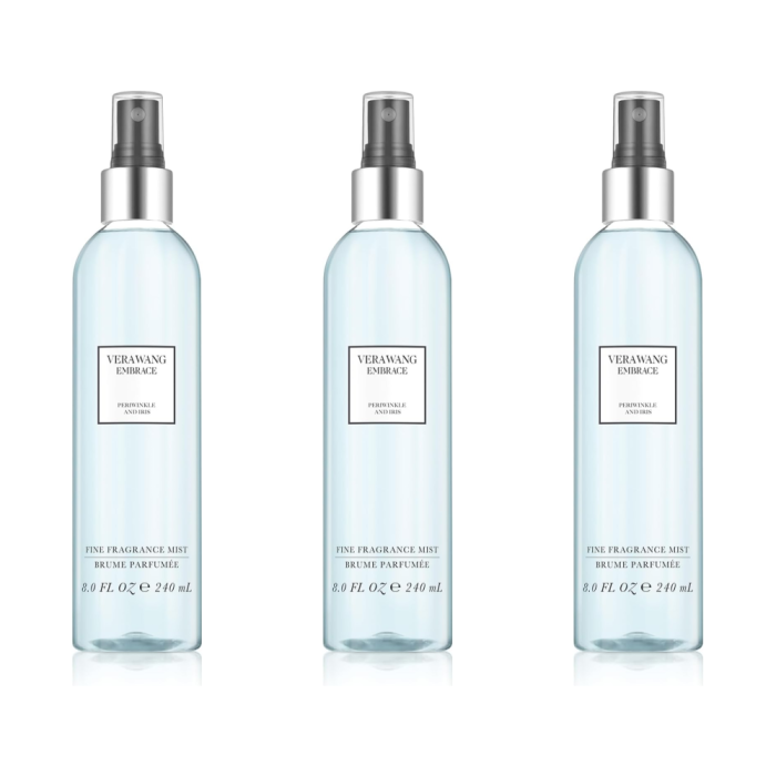 Vera Wang Embrace Periwinkle & Iris Fine Body Mist 240ml - Pack of 3