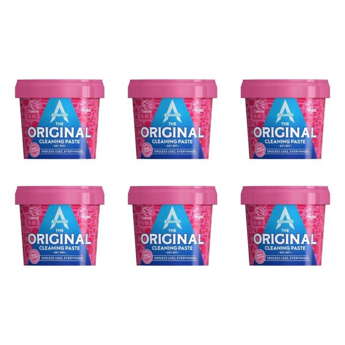 Astonish The Original Cleaning Paste Powerful Multipurpose Cleaner 500 G - Pack of 6