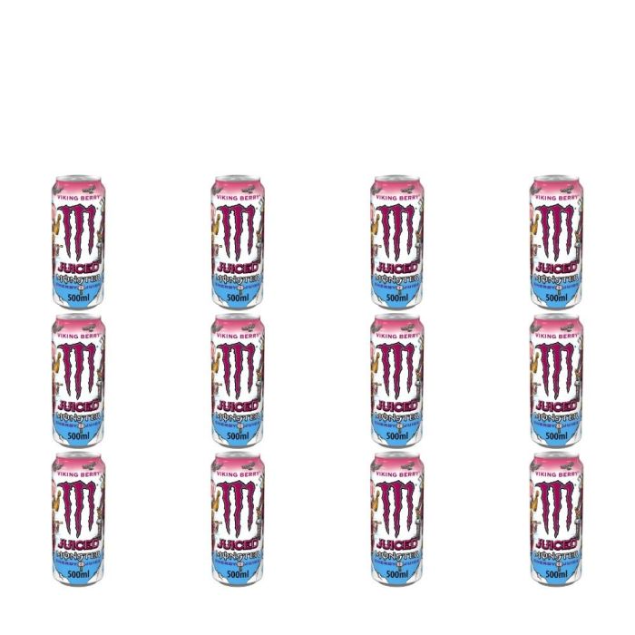 Monster Viking Berry Energy Drink 500ml - Pack of 12