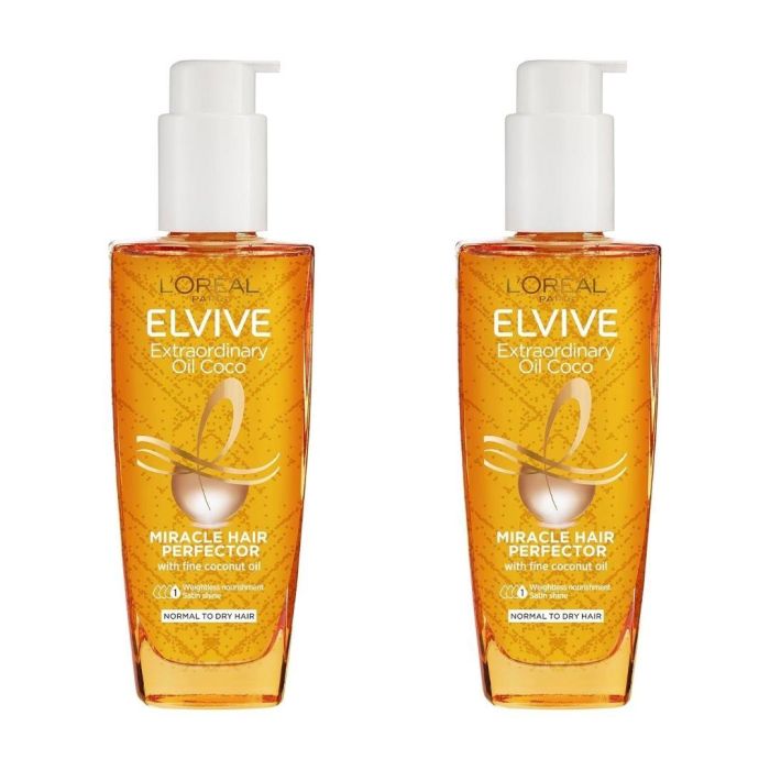 L'Oréal Paris Elvive Extraordinary Oil Miracle Hair Protector 100 ML - Pack of 2