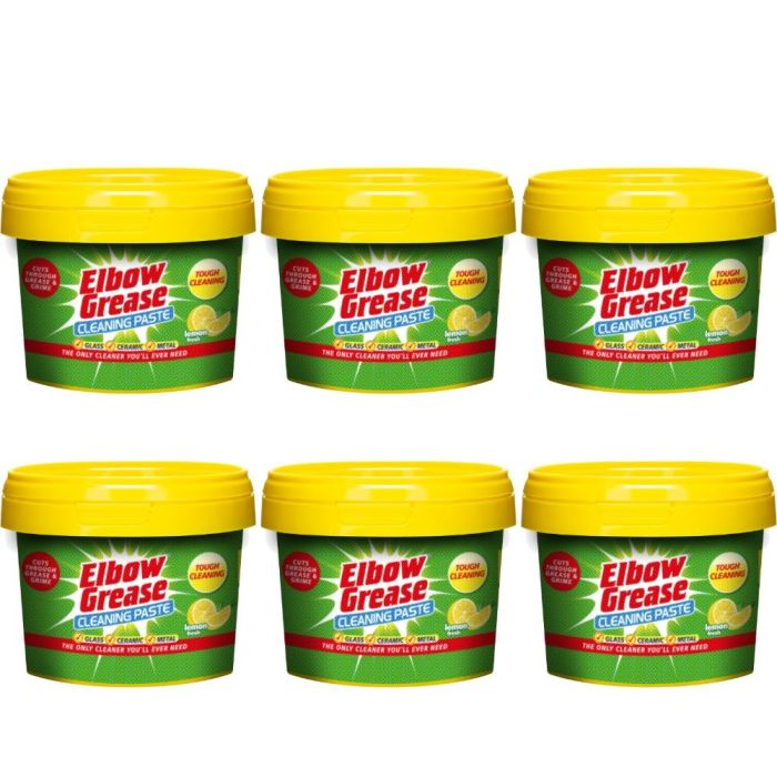 Elbow Grease Lemon Fresh All-Purpose Cleaning Paste 350g - Pack of 6