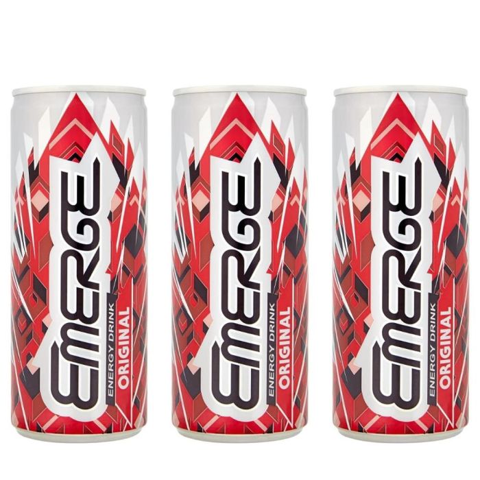 Emerge Original Energy Drink 250ml - Pack of 3