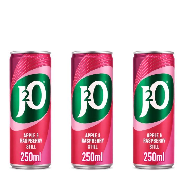J2O Apple & Raspberry Fruit Juice Drink 250ml - Pack of 3