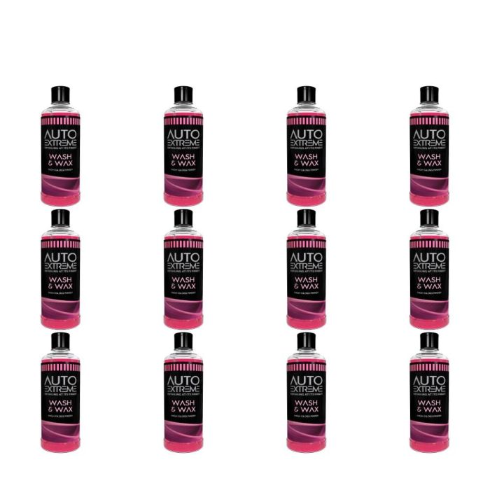 Auto Extreme Wash & Wax High Gloss Finish 800ml - Pack of 12