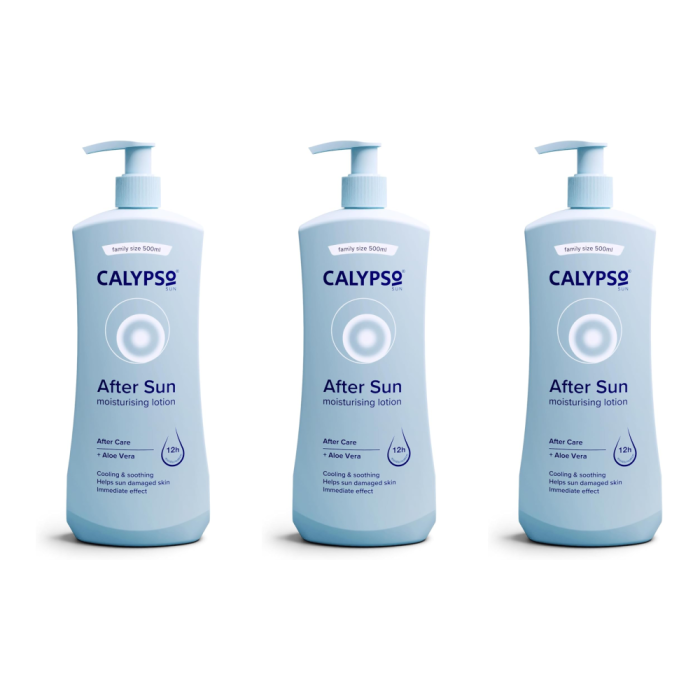 Calypso After Sun Moisturising Lotion 500 ML - Pack of 3