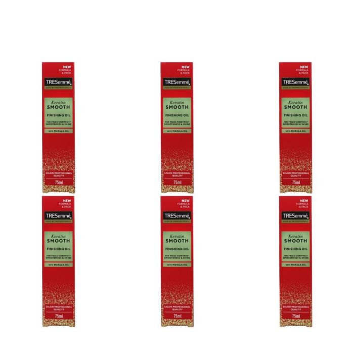 Tresemme Keratin Smooth Finishing Hair Oil 75ml - Pack of 6