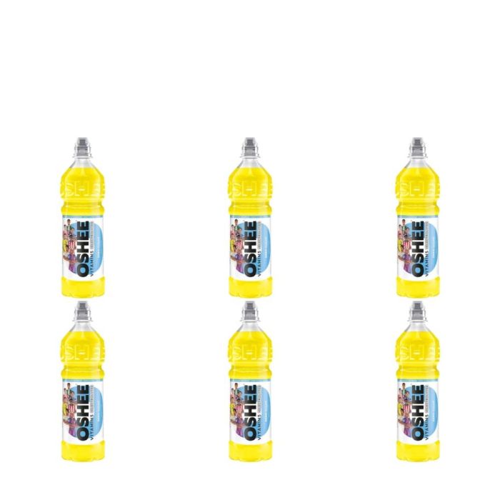 Oshee Lemon Flavour Zero Sugar Sports Drink 750ml - Pack of 6