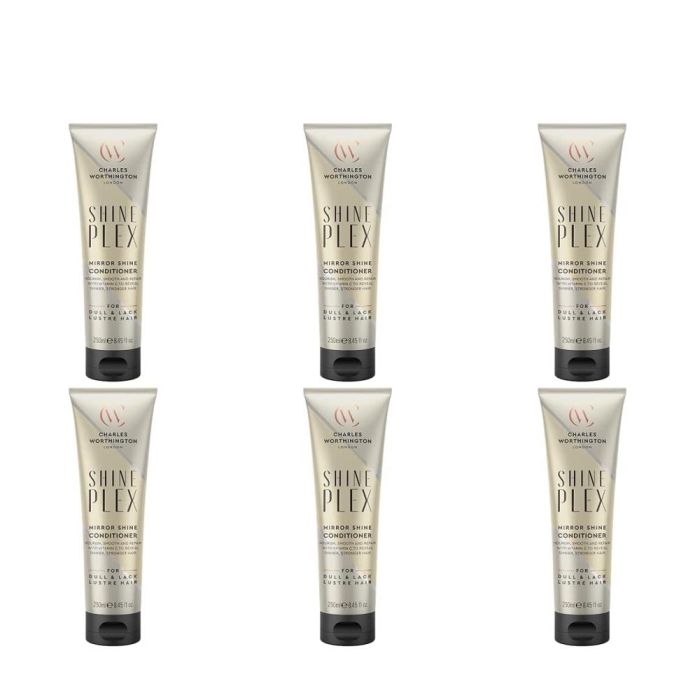 Charles Worthington ShinePlex Conditioner 250ml - Pack of 6