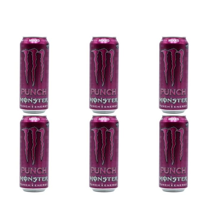 Monster Energy MIXXD Punch Drink 500ml - Pack of 6