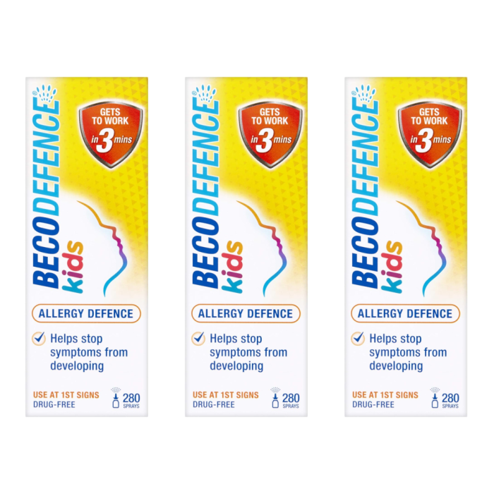 Becodefence Kids Nasal Spray 20ml - Pack of 3
