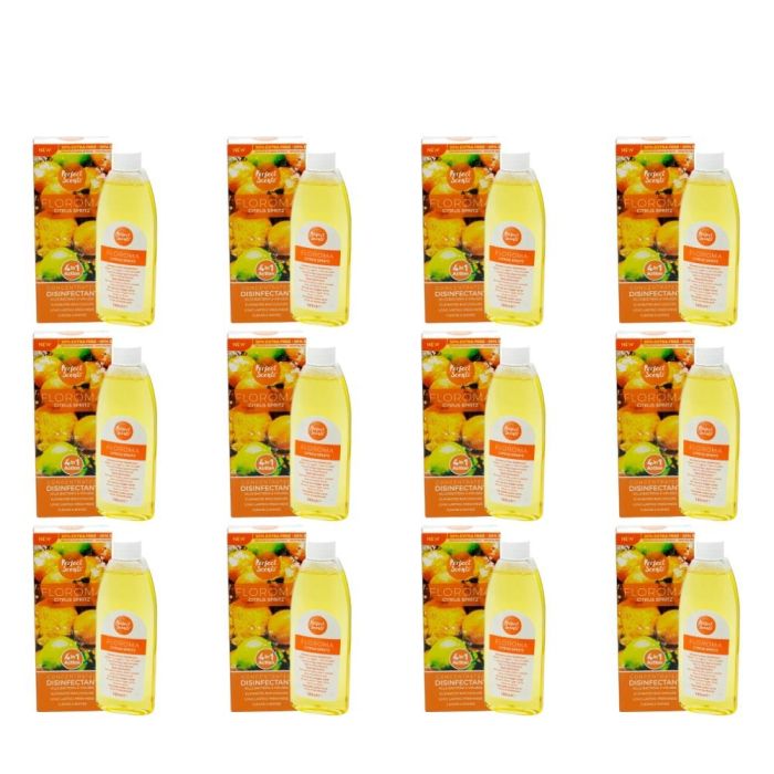 Perfect Scents Floroma Citrus Spritz Concentrated Disinfectant 180ml - Pack of 12