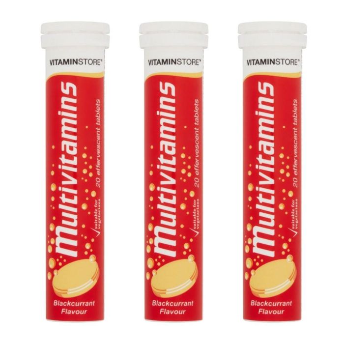 Vitamin Store Effervescent Multivitamin 20 Tablets - Pack of 3