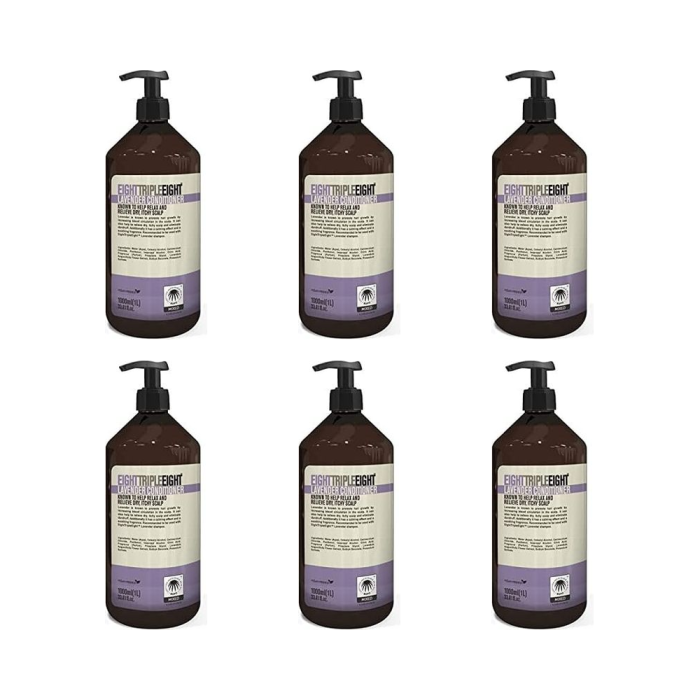Eight Triple Eight Lavender Conditioner for Itchy Scalp 1000 ml - Pack of 6
