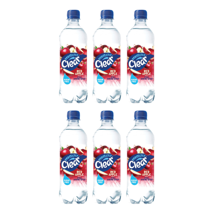 Perfectly Clear Red Apple Still Spring Water Sugar-Free 500ml - Pack of 6