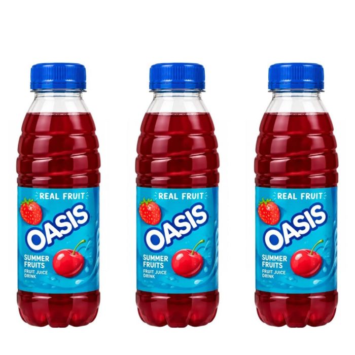 Oasis Summer Fruits Juice 500ml - Pack of 3