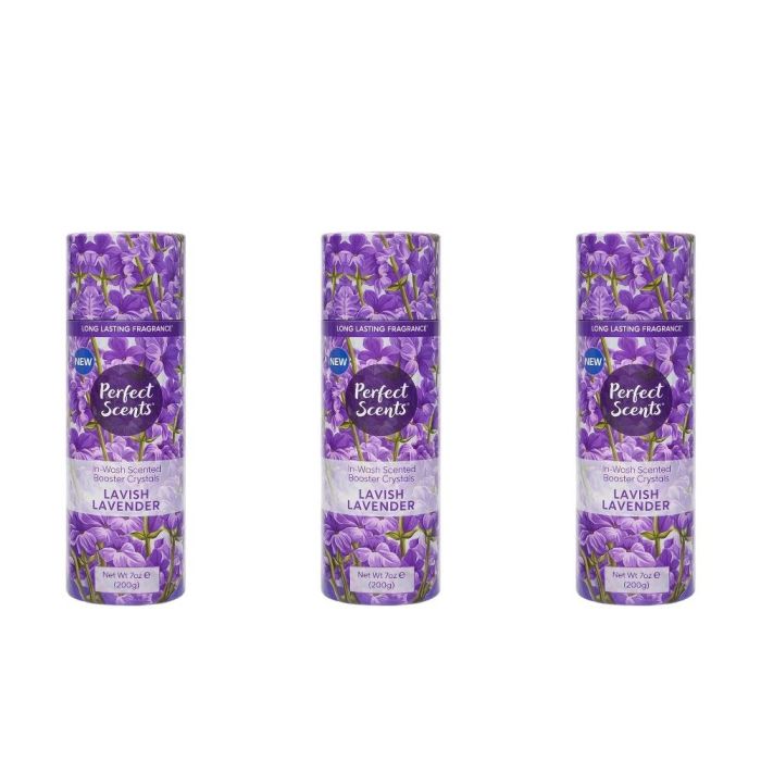 Perfect Scents Lavish Lavender Laundry Scent Booster Crystals 200g - Pack of 3