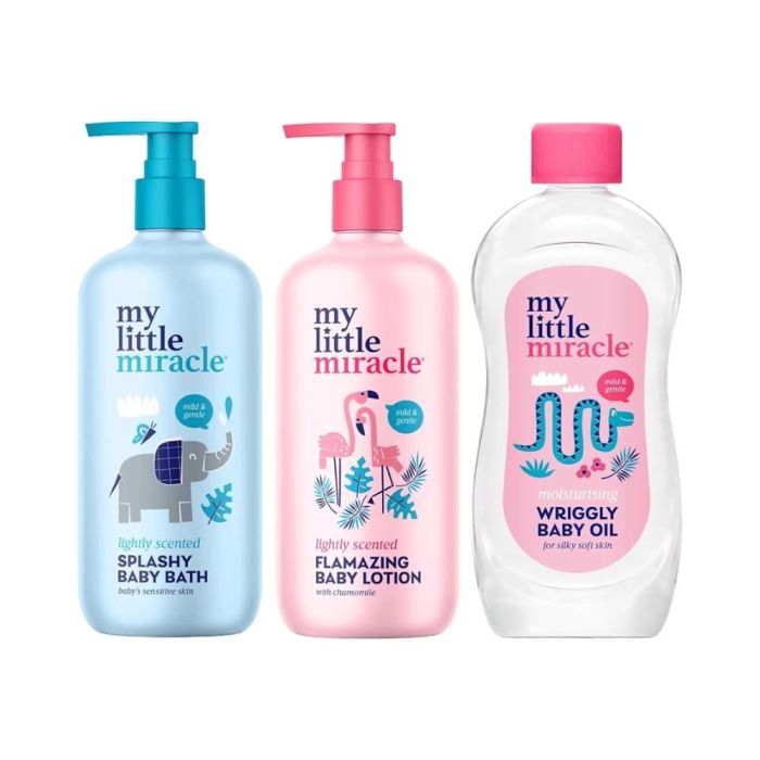 My Little Miracle Baby Care Bundle 3 x 500ml Set