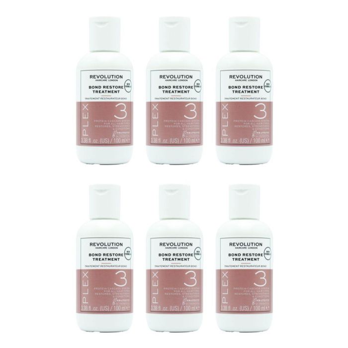 Revolution Bond Restore Plex 3 Hair Treatment 100ml - Pack of 6