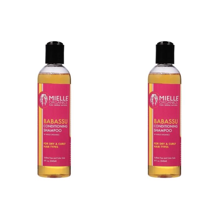 Mielle Babassu Conditioning Shampoo Sulfate Free 240ml - Pack of 2
