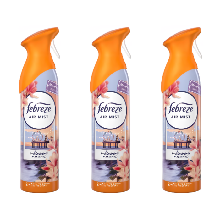 Febreze Mrs Hinch Midsummer Memories air freshener spray 185ml 
