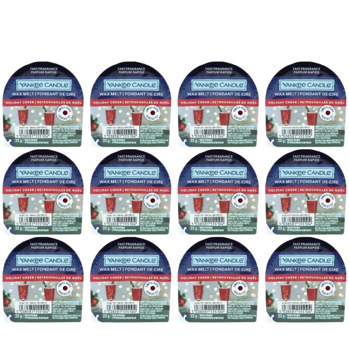 Yankee Candle Holiday Cheer Wax Melt 22g - Pack of 12