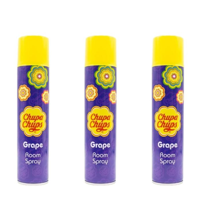 Chupa Chups Grape Room Spray 300ml - Pack of 3