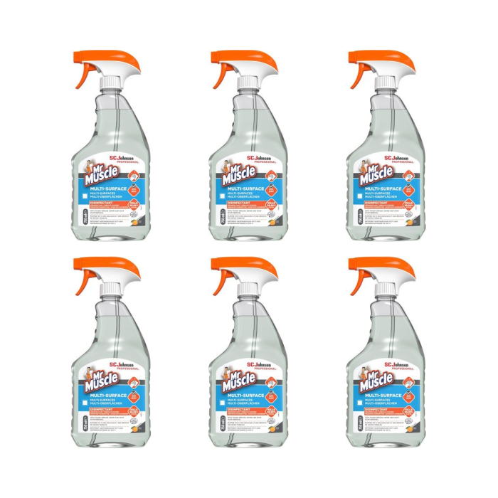 Mr Muscle Professional Multi Surface Cleaner 750ml - Pack of 6