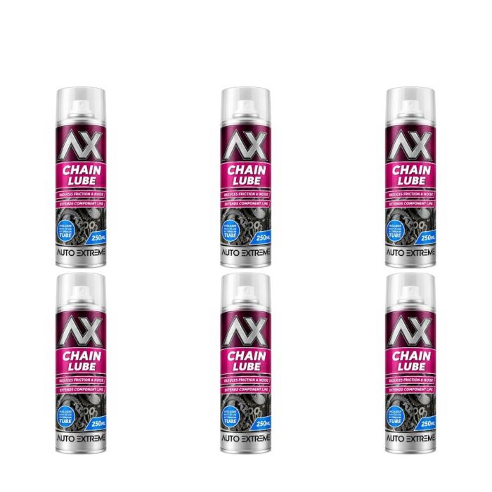 Auto Extreme Chain Lube Spray 250ml - Pack of 6