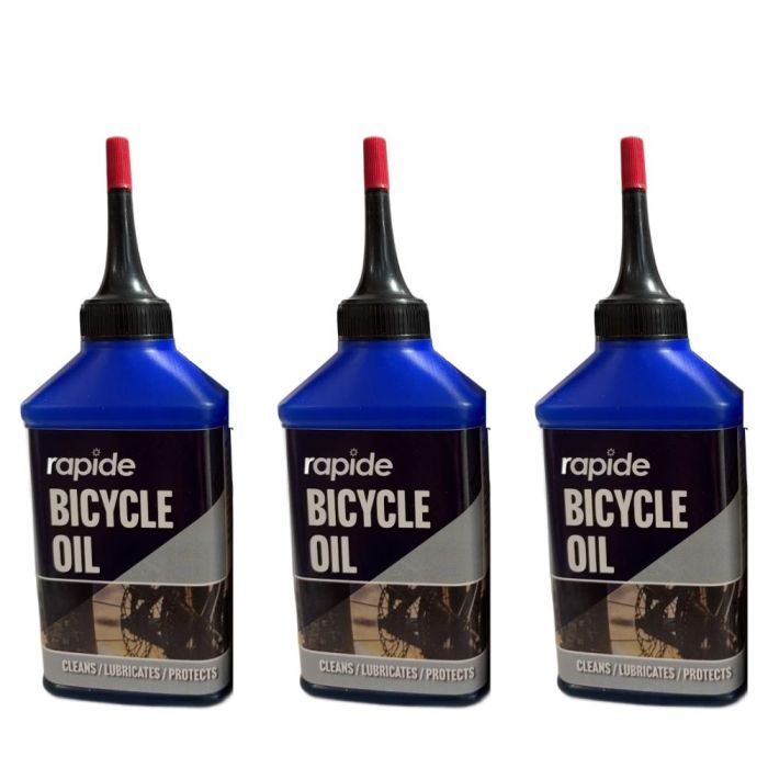 Rapide Bicycle Oil 120ml - Pack of 3