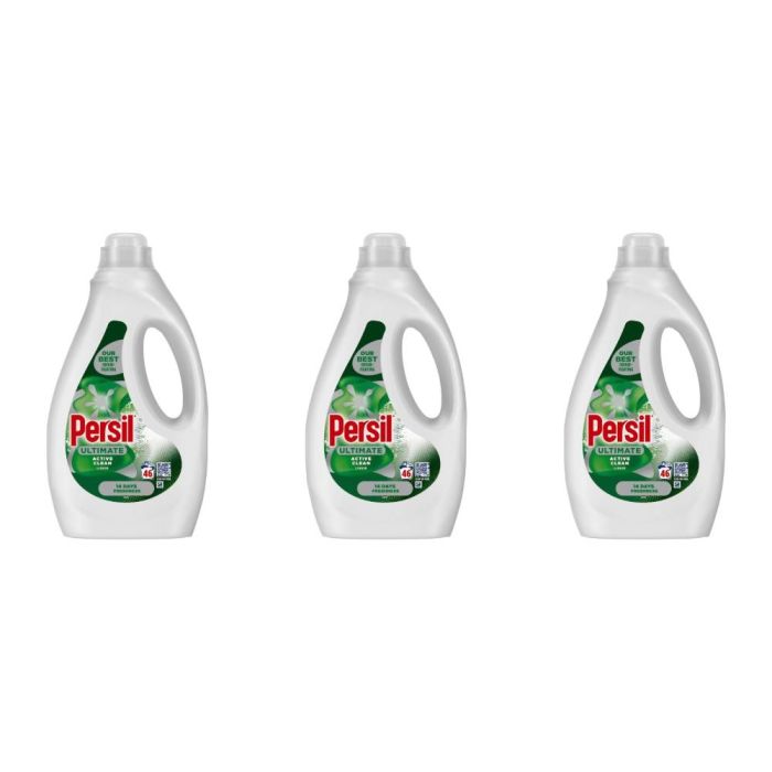 Persil Ultimate Active Clean Liquid Detergent 46 Washes - Pack of 3
