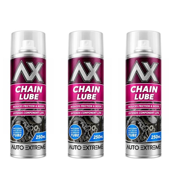 Auto Extreme Chain Lube Spray 250ml - Pack of 3