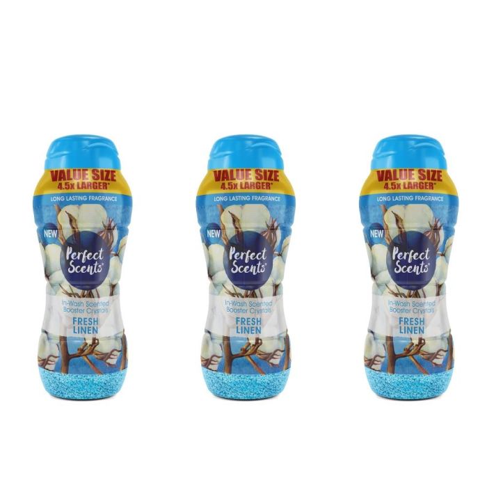 Perfect Scents Fresh Linen In-Wash Booster Crystals 1.98kg - Pack of 3
