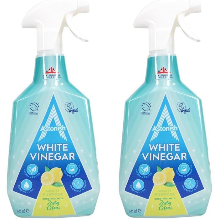 Astonish White Vinegar Zesty Citrus 750ML x 2