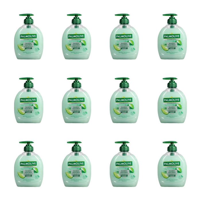 Palmolive Hygiene Plus Sensitive Aloe Vera Hand Wash 300ml - Pack of 12