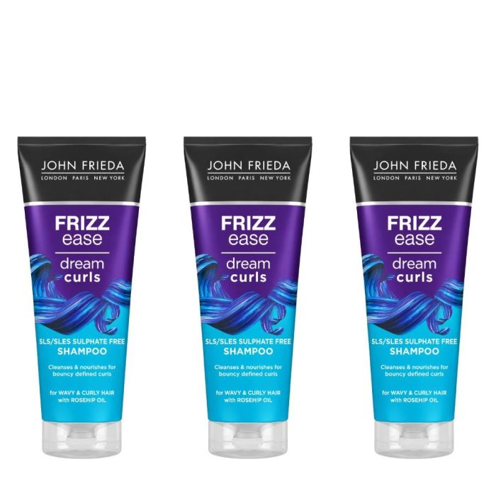 John Frieda Frizz Ease Shampoo 250ml - Pack of 3