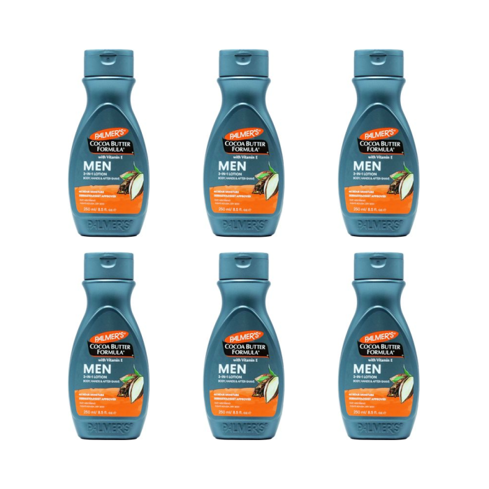 Palmer's Cocoa Butter Men 3-in-1 Lotion 250ml - Pack of 6