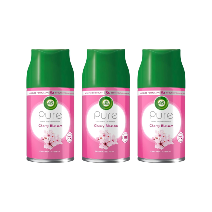 AirWick Pure Air Freshener Cherry Blossom Freshmatic Refill 250ML